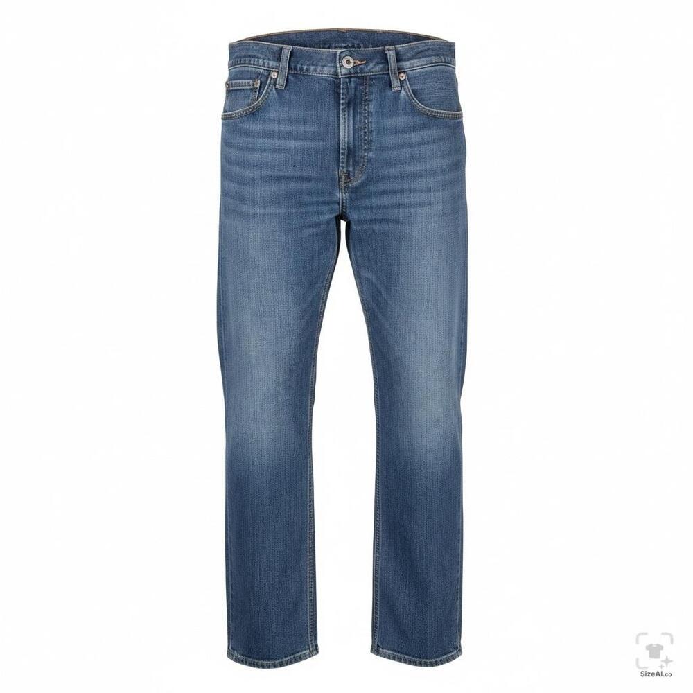 Levis 514 Jeans Mens 34x28 Blue Denim Regular Fit Straight Leg Medium Wash